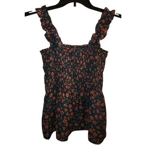 Anthropologie Paper Crane Sleeveless Blouse Medium